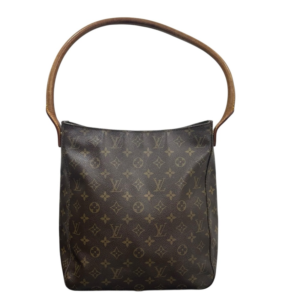 Louis Vuitton Monogram & Vachetta Leather GM Looping Shoulder Bag